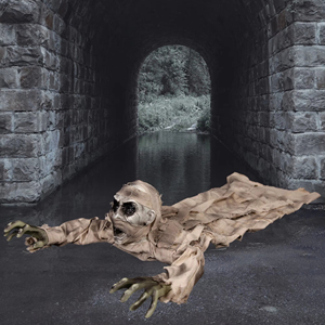 Aroma <span class=keywords><strong>Ground</strong></span> Breaker Zombie, Accesorio de Halloween con Diseño Realista y Espeluznante para Escenas de Cementerio, Decoración Exterior Terrorífica para Asustar a los Invitados - Product Image 1