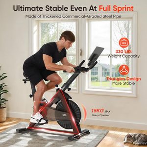 2024 México <span class=keywords><strong>Mercado</strong></span> <span class=keywords><strong>Libre</strong></span> Spining magnético ciclo interior Bicicleta Spinning Bike Profesional para gimnasio en casa Fitness - Product Image 4