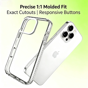 คงความเพรียวบางด้วยเคสไอโฟนแบบบางพิเศษขนาด 1.5 มม. สำหรับ 15 Pro Max ฝาครอบป้องกันแบบใส ป้องกันรอยขีดข่วน น้ำหนักเบา ดีไซน์มินิมอล - Product Image 5