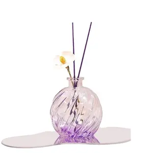 Fabrikant Van 250Ml Paarse Kristal Diffuser Aromatherapie Diffuser 2024 Aromatherapie Douche Diffuser Met De Beste Prijs