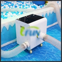 Machine à bulles et à brouillard à mousse pulvérisée 2-en-1 de 900 W pour usage commercial extérieur, idéale pour les fêtes aquatiques pour enfants, les parcs aquatiques et les spectacles sur scène.