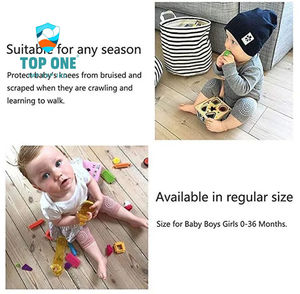 Vente chaude Top One Unisexe Bébé Genouillères Anti-Dérapant Rampant Équipement De Protection pour Les Tout-Petits 0-3 Ans - Product Image 3