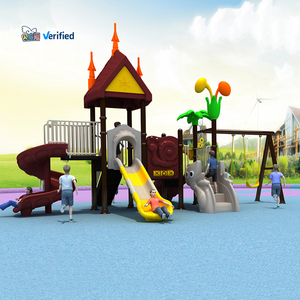 Đa dạng dịch vụ kết hợp trẻ em nhựa trượt thiết bị thương mại sân chơi công viên thiết bị ngoài trời trượt với Mê Cung leo lên - Product Image 6