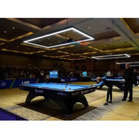 Lampe suspendue en aluminium de haute qualité, moderne, linéaire, LED, sans ombre, pour club de billard