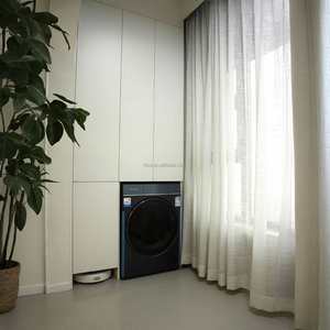 2025 New Arrival Tùy Chỉnh Ban Công Giặt Tủ Hiện Đại Tích Hợp Máy Giặt & Máy Giặt Bộ - Product Image 2