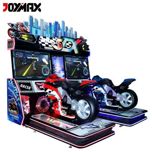 Machine de jeu d'arcade intérieure 5DX Super Dynamic Moto à monnayeur pour 2 joueurs avec structure métallique, prise en charge de l'anglais pour adultes et enfants - Product Image 1