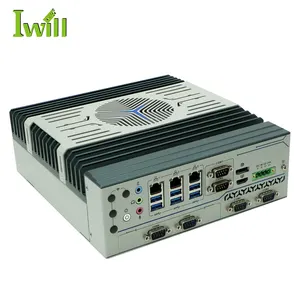 Low Power Consumption Industrial Desktop Computer 6*USB3.0 Industrial Embedded Pc Support The 4G/5G With SIM Card Slot