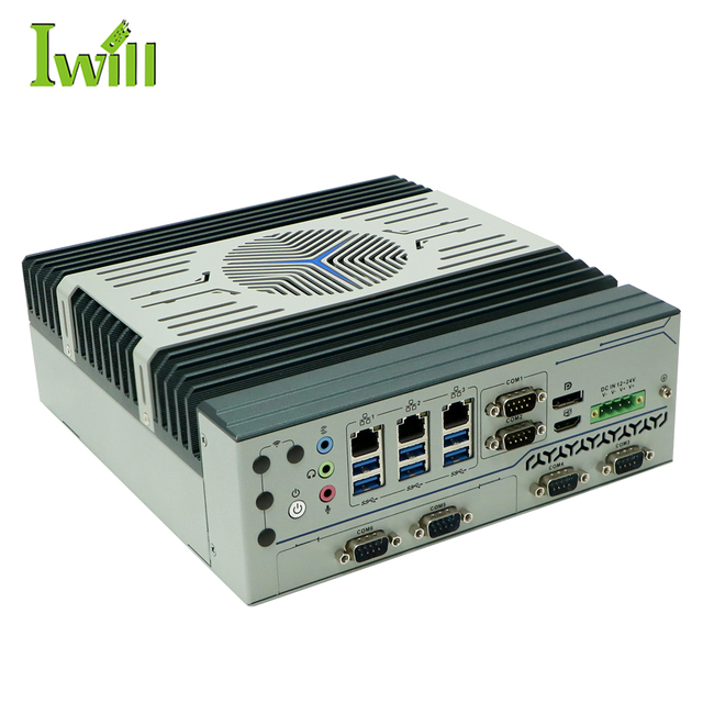 Low Power Consumption Industrial Desktop Computer 6*USB3.0  Industrial Embedded Pc Support the 4G/5G with SIM Card Slot