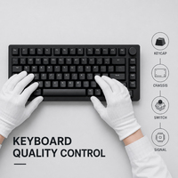 2026 Keyboard Kabel USB K2 Baru Harga Murah Keyboard 98-Tombol Mouse Kantor PC Komputer Mesin Ketik Logo Kustom