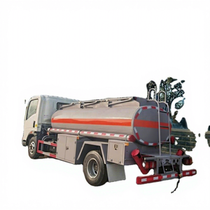 Camion-citerne à carburant diesel HOWO 5000l à bas prix en Chine, camion-citerne mobile 4X2 pour le ravitaillement en carburant - Product Image 4