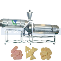 Ligne de production de gâteaux de riz à prix d'usine Machine de craquelin à éclater de riz en acier inoxydable Machine à collation électrique