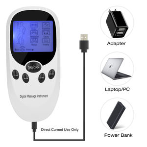 Tens Unit Pemijat Tubuh Stimulator Otot Pereda Nyeri Perangkat Fisioterapi Denyut Elektronik Pijat TENS - Product Image 4