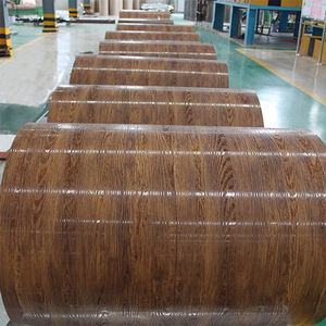 Fabriek Prijs 3D Houtnerf Gedrukt 0.4Mm Voorgelakt Gegalvaniseerd Ppgi Stalen Platen <span class=keywords><strong>In</strong></span> Coils - Product Image 3