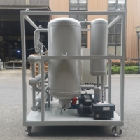Machine de recyclage d'huile de transformateur à vide monophasée certifiée CE ZJB pour le traitement de l'huile de transformateur des centrales électriques