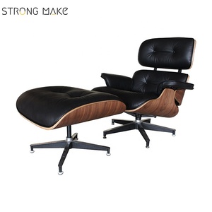 Armazón de madera Palisandro Totalmente tapizado en Polipiel JAMES LOUNGE CHAIR SPECIAL EDITION POLIPIEL - Product Image 4