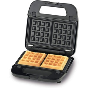 Plaques détachables multifonctions personnalisées de 750W 2 tranches de mini-gaufrier beignet 6 en 1 Machine à <span class=keywords><strong>sandwich</strong></span> électrique - Product Image 4