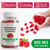 Gummies au magnésium OEM/ODM pour le soutien du calme, complexe de glycinate de magnésium pour la relaxation corporelle et le soulagement du stress