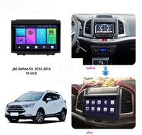 Android 10 Octa Core SWC ventilador de refrigeración Radio de coche para JAC Refine S3 2013-2016 reproductor Multimedia de vídeo para coche DSP navegación GPS