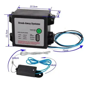 Marine RV Breakaway System-Bateria Breakaway Kit 5 amp (série HBA)-acessórios para reboques