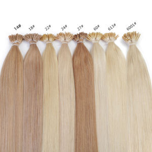 Extensiones de Cabello Ruso Remy de Doble Trama Premium con Queratina I-Tip para Venta al por Mayor en Salones y Fábricas - Extensiones de Cabello I-Tip K.SWIGS - Product Image 2
