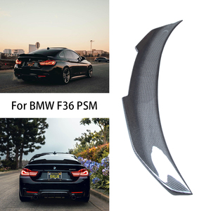 สปอยเลอร์หลังคาร์บอนไฟเบอร์ทรง PSM สำหรับรถยนต์ BMW ซีรีส์ 4 F36 4 ประตู รุ่นครูเป้ ปี 2014-2019 - Product Image 2