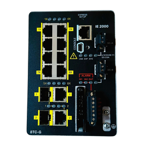 Conmutador Ethernet Industrial Serie 2000 IE-2000-8TC-G-E, 8 Puertos Ethernet 10/100 BASE-T, 2 Puertos Combo GE, Conmutadores Empresariales - Product Image 2