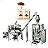 Machine d'emballage automatique pour poudre sèche en tube de caoutchouc, sachets carrés de matcha, protéines, épices, sucre, noix, café