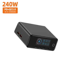 <span class=keywords><strong>Cargador</strong></span> de Escritorio de 240W 4C2A, Adaptador de Carga Rápida PD QC3.0 de 100W con Pantalla para MacBook, iPhone, <span class=keywords><strong>Samsung</strong></span> Galaxy - Product Image 5