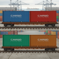 Professioneller Bahntransport für Tür-zu-Tür-Fracht China-Deutschland Expressdienst mit Versicherung und Gefahrgutabwicklung
