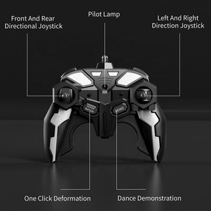 Voiture RC transformable KK 2.4G 8,8 pouces pour enfants, transformation à un bouton, dérive rotative à 360 degrés, télécommande 6 canaux, câble USB - Product Image 6