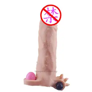 Manchons d'extension de pénis à bon prix préservatifs personnalisés avec extensions en gros
