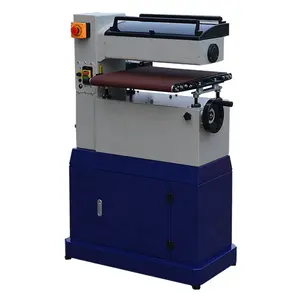 18 inches open end twice wood sanding machine belt drum sander machinery with variable speed