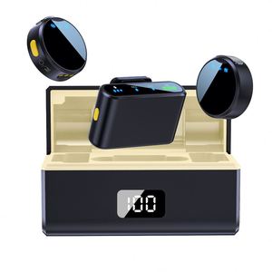 Microphone Lavalier Sans Fil M9max - 3-en-1 pour Téléphones et Appareils Photo - Product Image 1
