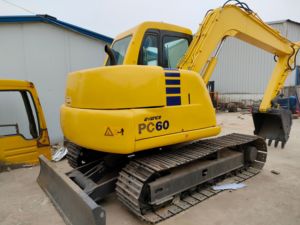 รถขุดขนาดเล็ก Komatsu รุ่น PC60-7 PC70 มือสอง สภาพดี เครื่องยนต์หลัก ปี 2022 น้ำหนัก 6300 กก. ความลึก 0.21 ม. ผลิตในญี่ปุ่น ใช้ในเชิงพาณิชย์ - Product Image 3