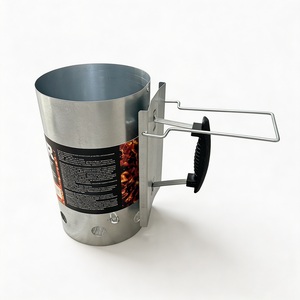 Le <span class=keywords><strong>barbecue</strong></span> au charbon de bois à allumage rapide JZL-02, fabriqué en acier galvanisé et équipé de poignées résistantes à la chaleur - Product Image 3