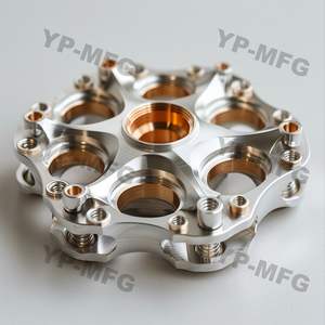 Pièces d'usinage CNC personnalisées Aluminium Acier Fraisage 5 axes Service de tournage Pièces de voiture de haute précision Couleur d'anodisation disponible - Product Image 3