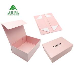 Custom Luxury Paper Magnet Foldable Folding Magnetic Gift Box Garment Apparel Clothing Packaging Box