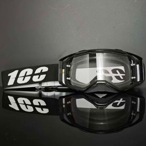 Masque de motocross 100LK-SCOT haute performance avec monture intégrale en TPU pour hommes, verres cylindriques coupe-vent, lunettes d'extérieur réglables - Product Image 3