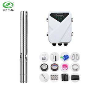ปั๊มน้ำบาดาลพลังงานแสงอาทิตย์ 300w ยี่ห้อ Difful รุ่น 3DSC4.5-35-24-300 ขนาด 3 นิ้ว พร้อมใบพัดสแตนเลส สำหรับการชลประทาน - Product Image 4