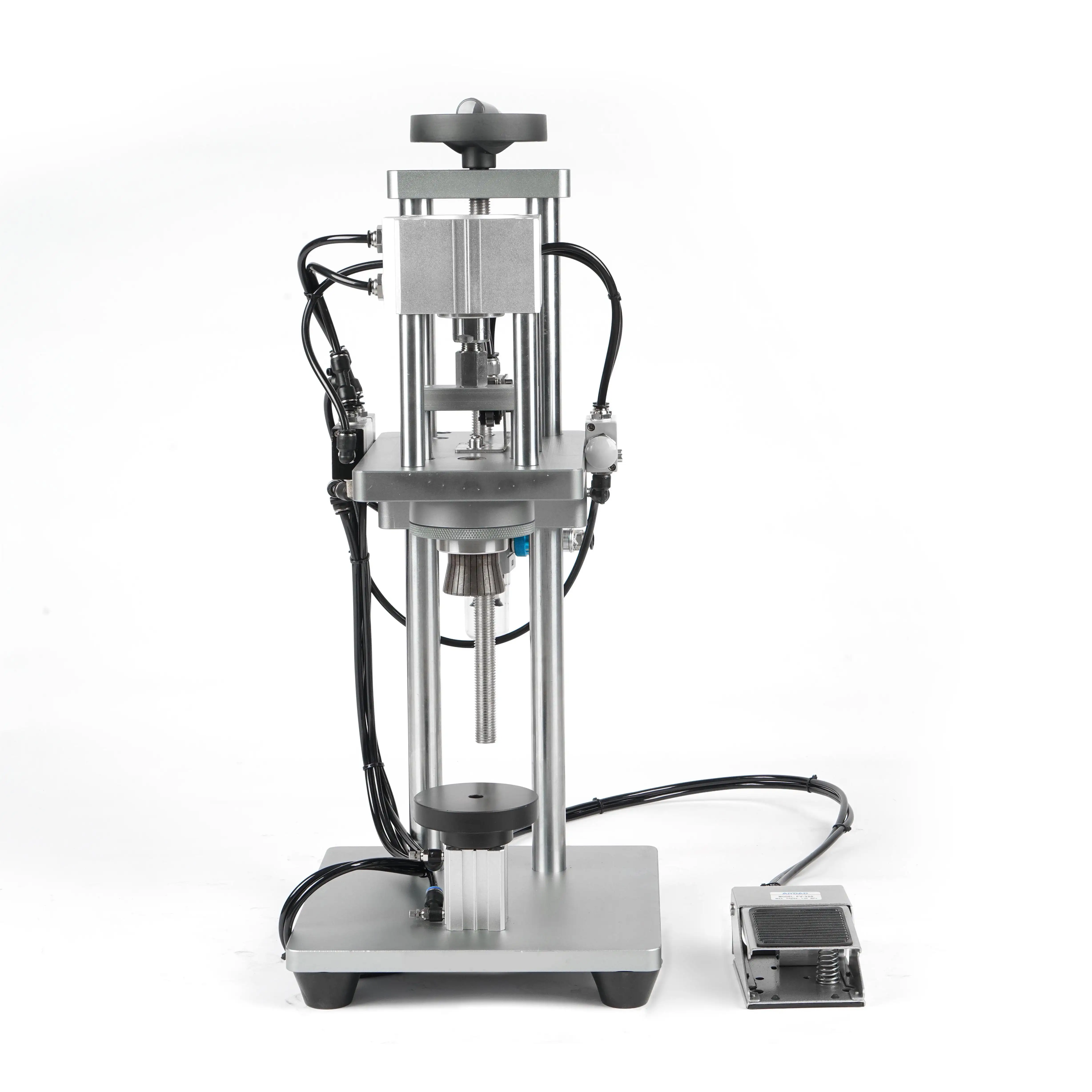 Pneumatische Parfum Capping Machine Semi-Automatische Sluitmachine Fijne Olie Capping Machine