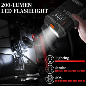 6 Trong 1 Di Động Nhảy Khởi Động 12V Ngân Hàng Điện Pin Sạc Xe Nhảy Khởi Động Ngân Hàng Điện Với Máy Bơm Không Khí Công Suất Cao Inflator Bơm - Product Image 4