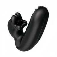 Vibrateur de doigt en forme de lèvres pour femmes, le plus vendu, pour le plaisir lesbien, masseur de style déclencheur, jouet pour adultes