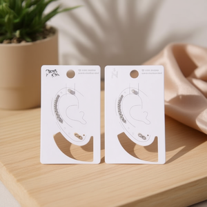 Pendientes de Moda K con Circonita Cúbica, Acero Inoxidable, 6mm, Chapados en Oro, Unisex, Regalo Moderno - Product Image 2