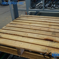 Machine à fabriquer des palettes semi-automatique SF9026 pour un seul opérateur, machine à clouer les palettes horizontales 260-350 pièces/8h