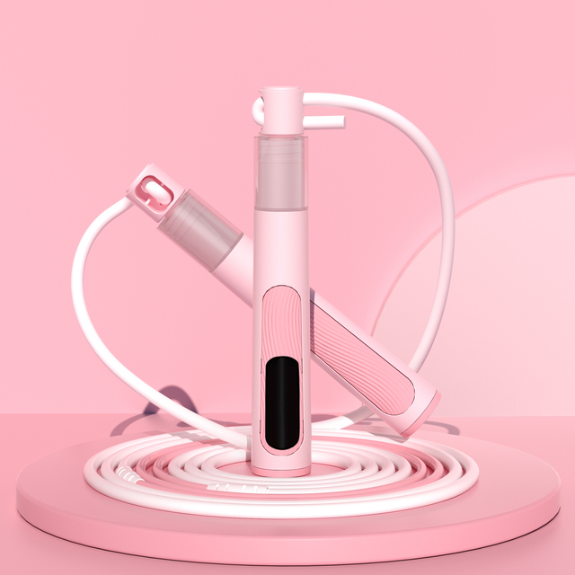 USB Rechargeable Digital Smart Jump Rope Adjustable Length Calorie Counting High Quality Fitness Bulk
