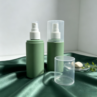 Bouteille de pulvérisation fine en plastique PET personnalisée de 100 ml, 120 ml, 150 ml, 180 ml, 200 ml, 250 ml, bouteille de pulvérisation hydratante cosmétique rechargeable