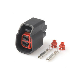 Conector de inyector de combustible resistente al agua, enchufe Dj7023c 1,5 21 para vehículos Ford Chevrolet, Material Pbt negro de 2 posiciones - Product Image 3