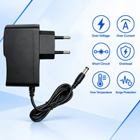 Adaptateur secteur AC/DC 9V 2A 18W conforme RoHS, chargeur mural personnalisé pour bandes LED et lampes de table (vente en gros)