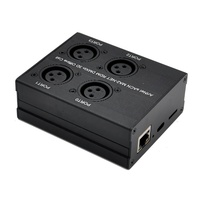 Convertisseur Artnet Node DMX 4 ports, prise en charge native de MA3 OnPC, sans crack, déverrouillage de l'interface SACN DMX512 pour logiciel d'éclairage de scène