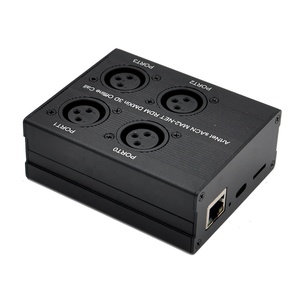4-Port Artnet Node <span class=keywords><strong>DMX</strong></span> Konverter mit nativer Unterstützung für MA3 OnPC, ohne Crack, ohne S-Unlock, SACN DMX512 Schnittstelle für Bühnenbeleuchtungssoftware - Product Image 6